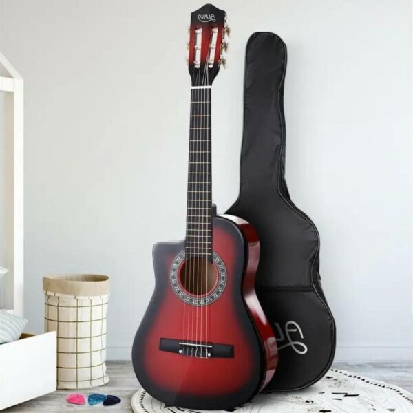 Kids Beginner Guitar 3/4 Size | Junior Size Acoustic Guitar 8
