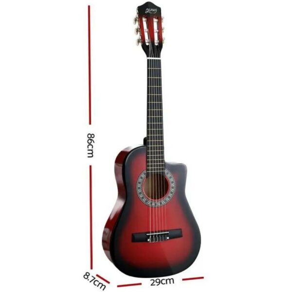Kids Beginner Guitar 3/4 Size | Junior Size Acoustic Guitar 9